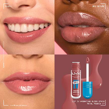 Lesk na pery LIP I.V. Stain - 17 Petal Pourin' NYX PROFESSIONAL MAKEUP