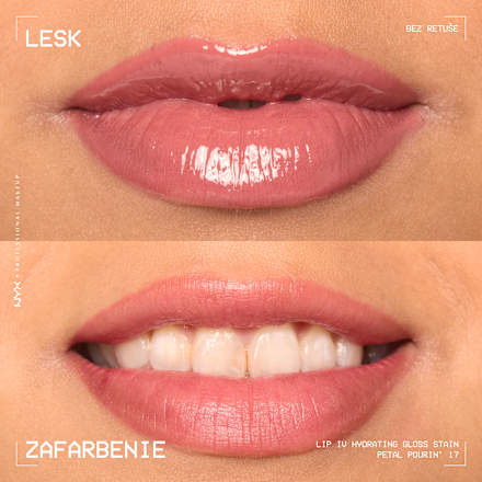 Lesk na pery LIP I.V. Stain - 17 Petal Pourin' NYX PROFESSIONAL MAKEUP
