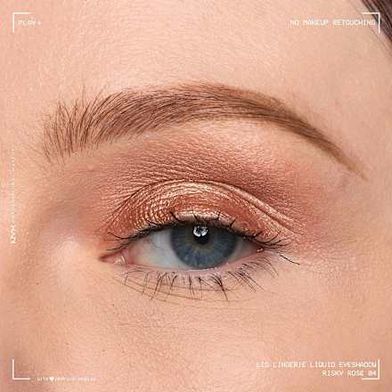 Tekuće sjenilo za oči Lid Lingerie Metallic – 03 Risky Rosé NYX PROFESSIONAL MAKEUP