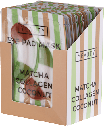 Augenpads Matcha Collagen Coconut (1 Paar) Yeauty