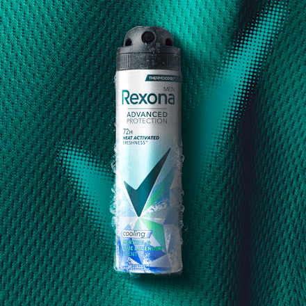 Pánsky antiperspirant v spreji Advanced Protection cooling 72H Rexona men