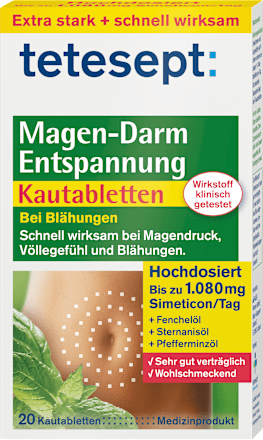 Magen - Darm Entspannung Kautabletten tetesept