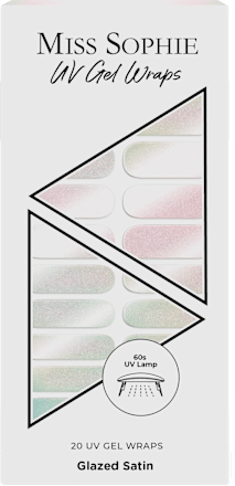 Nálepky na nechty UV Gel Wraps Glazed Satin MISS SOPHIE