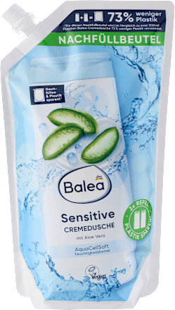 Cremedusche Sensitive, Nachfüllpack Balea