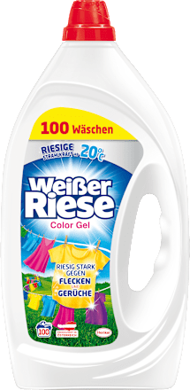 Colorwaschmittel Flüssig Gel Weißer Riese