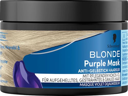 Haarmaske Blonde Purple Mask Schwarzkopf Blonde