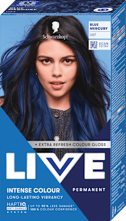 INTENSE COLOUR boja za kosu - U67 Blue Mercury Schwarzkopf LIVE