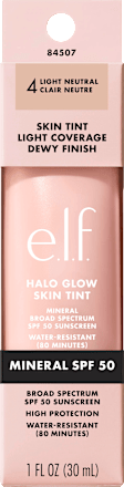 Foundation Halo Glow Skin Tint 4 Light Neutral e.l.f. Cosmetics
