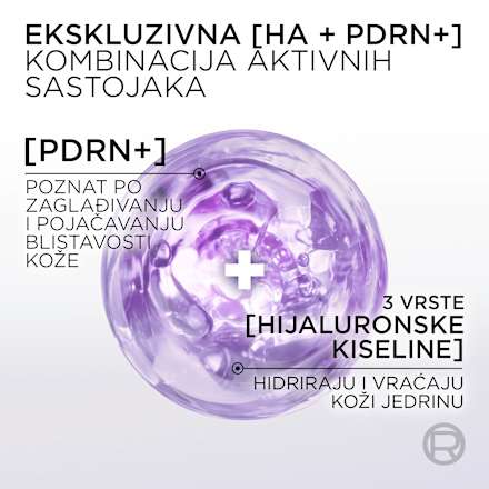 FILLER hijaluronska kiselina & PDRN+ hidrirajući serum protiv bora L'ORÉAL PARiS REVITALIFT