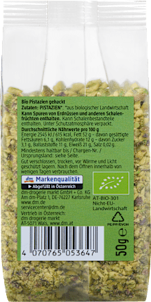 Bio darabolt pisztácia dmBio