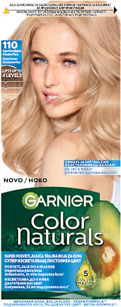 Boja za kosu-  110 Extra Light Natural Blond GARNIER Color naturals