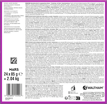 Nassfutter Katze Geflügel Auswahl in Sauce (24 x 85g) Whiskas