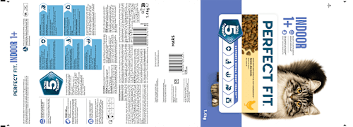 Trockenfutter Katze indoor 1+ Reich an Huhn PERFECT FIT