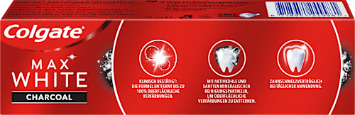Zahnpasta Max White mit Aktivkohle Colgate