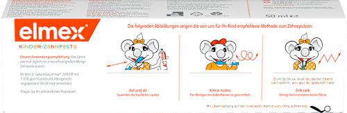 Zahnpasta Kinder 2 bis 6 Jahre elmex