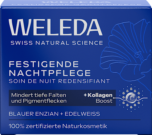 Gesichtscreme festigende Nachtpflege WELEDA