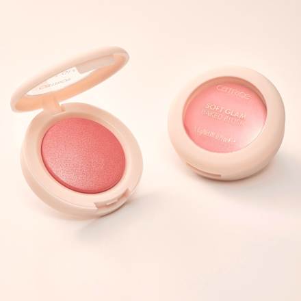 SOFT GLAM BAKED rumenilo- 010 On Cloud Pink CATRICE