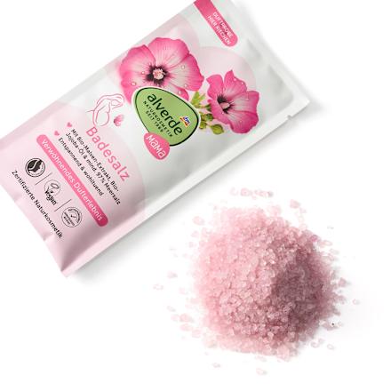 Badesalz Mama Malve & Jojobaöl alverde NATURKOSMETIK
