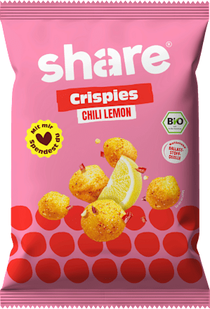 Knabbergebäck Crispies Chili Lemon share
