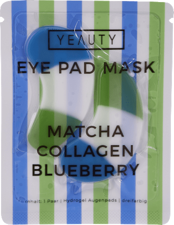 Augenpads Matcha Collagen Blueberry (1 Paar) Yeauty