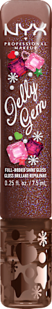 Lipgloss XMAS Jelly Gem 01 Cocoa Sparkle NYX PROFESSIONAL MAKEUP