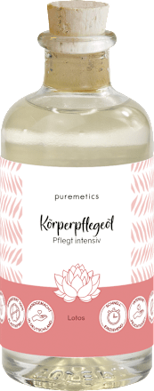Körperöl Lotos puremetics