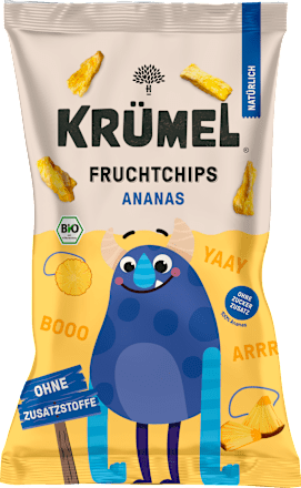 Kindersnack Fruchtchips Ananas ab 3 Jahren KRÜMEL