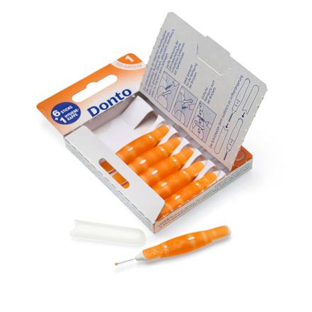 Interdentalbürsten orange 0,45 mm ISO 1 Dontodent