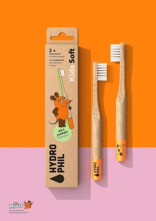 Zahnbürste Kids Maus Doppelpack Hydrophil