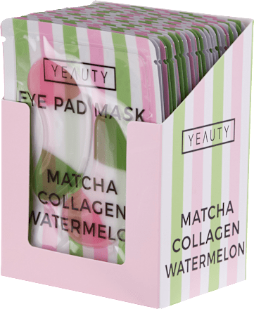 Augenpads Matcha Collagen Watermelon (1 Paar) Yeauty