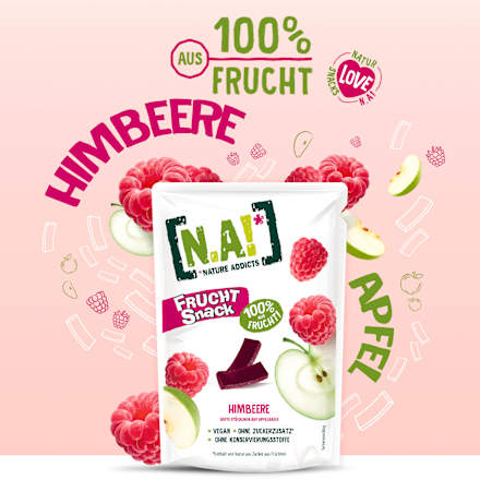 Trockenfrüchte Frucht Snack Himbeere N.A!