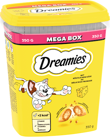 Katzenleckerli mit Käse, Mega Box Dreamies