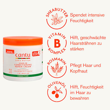 Leave-In Haarkur Repair Creme cantu
