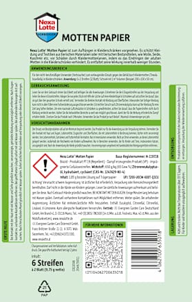 Mottenpapier Nexa Lotte