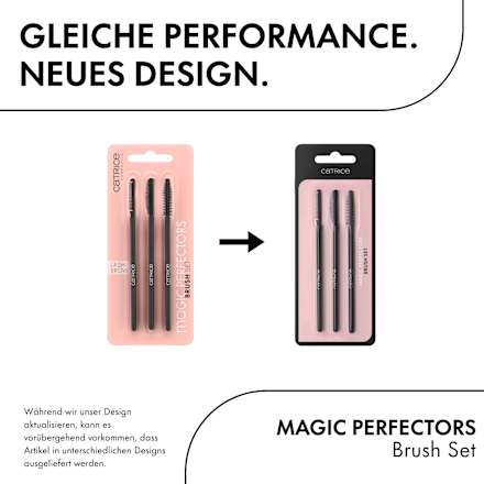 Set pennelli ciglia e sopracciglia Magic Perfectors CATRICE