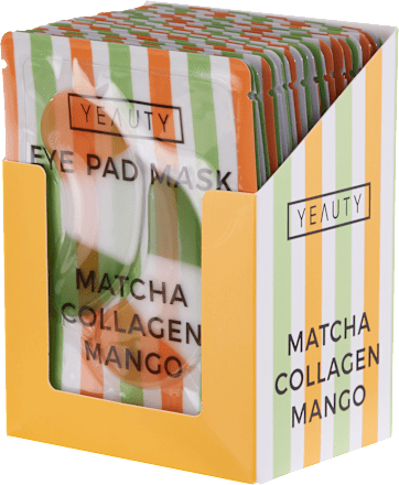 Augenpads Matcha Collagen Mango (1 Paar) Yeauty