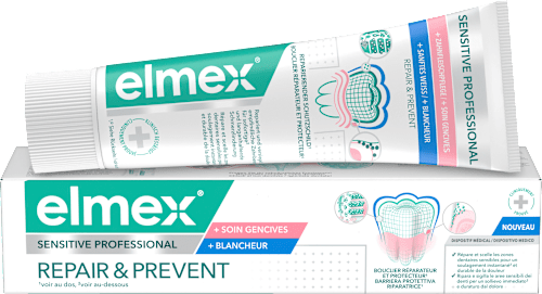 Zahnpasta Sensitive Professional Repair & Prevent Sanftes Weiss elmex