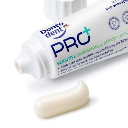 Zahnpasta PRO+ Sensitive Zahnschmelz Repair Dontodent PRO+