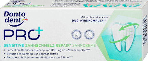 Zahnpasta PRO+ Sensitive Zahnschmelz Repair Dontodent PRO+