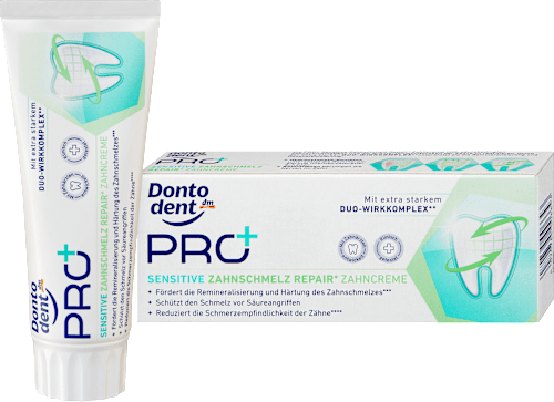 Zahnpasta PRO+ Sensitive Zahnschmelz Repair Dontodent PRO+