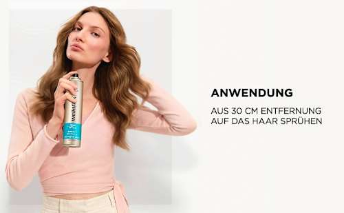 Haarspray Invisible Hold, Extra starker Halt wellaflex