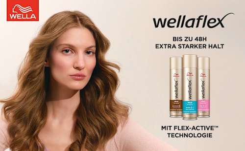 Haarspray Invisible Hold, Extra starker Halt wellaflex