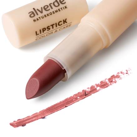 Lippenstift Color & Care 43 Tender Mauve alverde NATURKOSMETIK