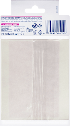 Kaltwachsstreifen Augenbrauen Balea