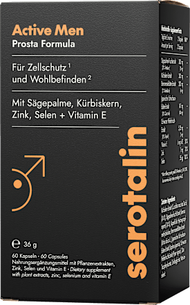 Active Men Prosta Formula Kapseln 60 St serotalin