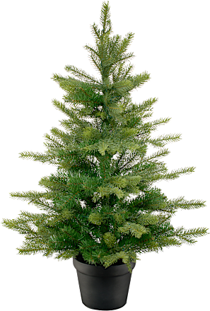 LED Tannenbaum im Topf, warmweiß (90 cm) Dekorieren & Einrichten