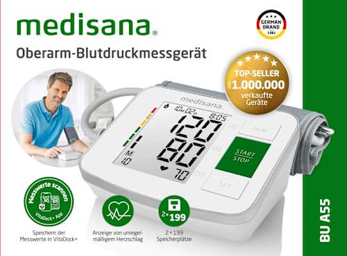 Oberarm-Blutdruckmessgerät A55 medisana