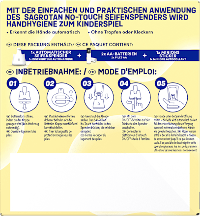Seifenspender No-Touch Kids Sagrotan