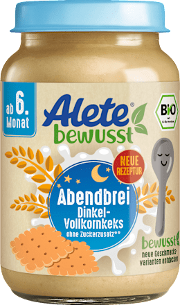 Abendbrei Dinkel Vollkornkeks ab dem 6. Monat Alete