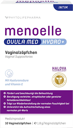 Vaginalzäpfchen Hydro+ Menoelle
